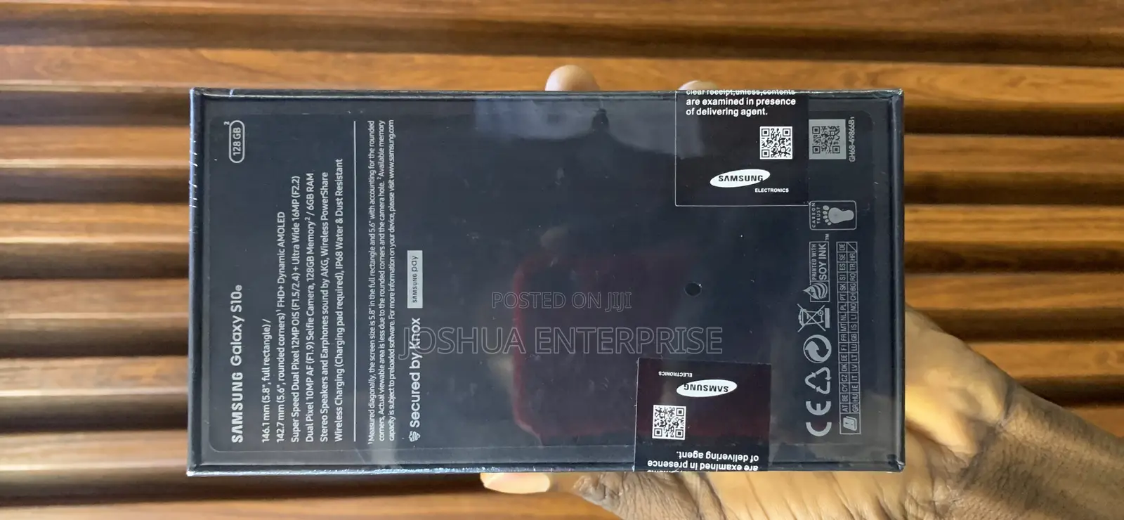 New Samsung Galaxy S10e 128 GB Black