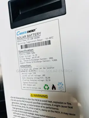 5kwh 48v Cworth Lithium Battery Wall Mount