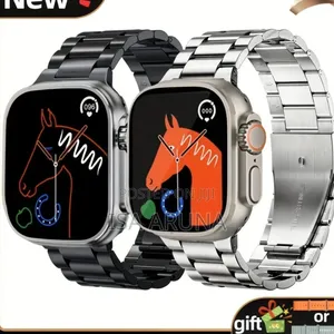 Ultramax Series 8 Titanium Gps Bluetooth Call Nfc Smartwatch