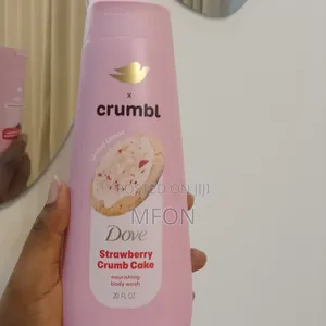Dove Crumbl Moisturizing Strawberry Crumb Cake Body Wash 20oz
