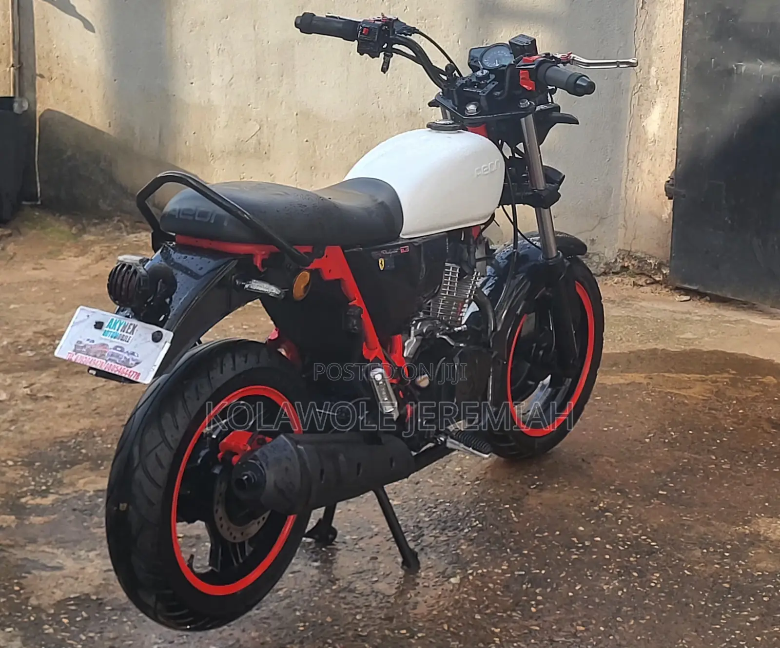 Motorcycle 2019 White