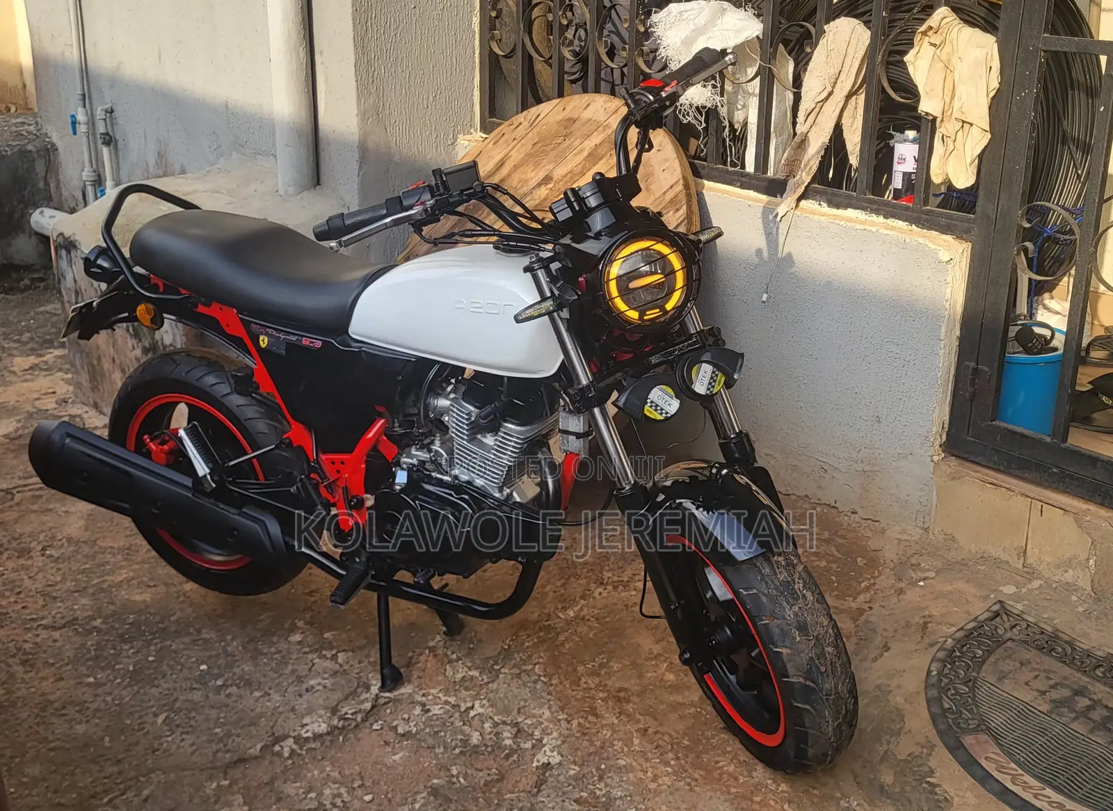 Motorcycle 2019 White