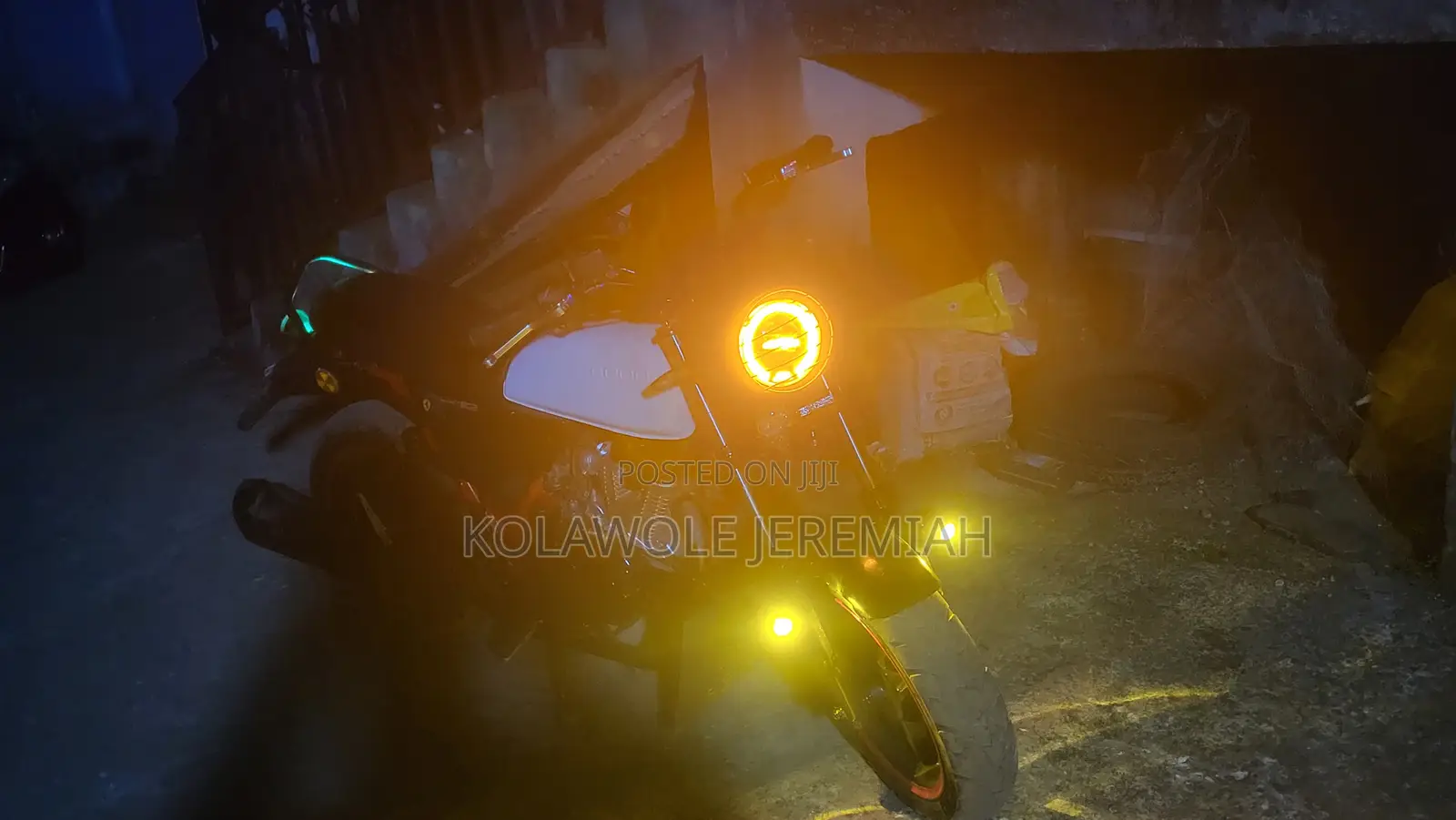 Motorcycle 2019 White