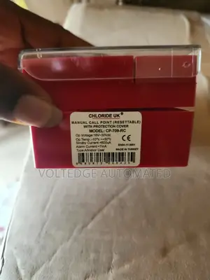 Chloride Addressable Manual Call Point With Protective Cover