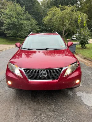 Lexus RX 350 2010 Red