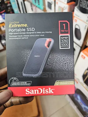 Portable SSD Hard Drive 1tb Sandisk 1050mpbs