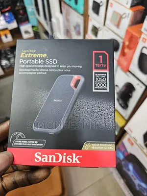 Portable SSD Hard Drive 1tb Sandisk 1050mpbs