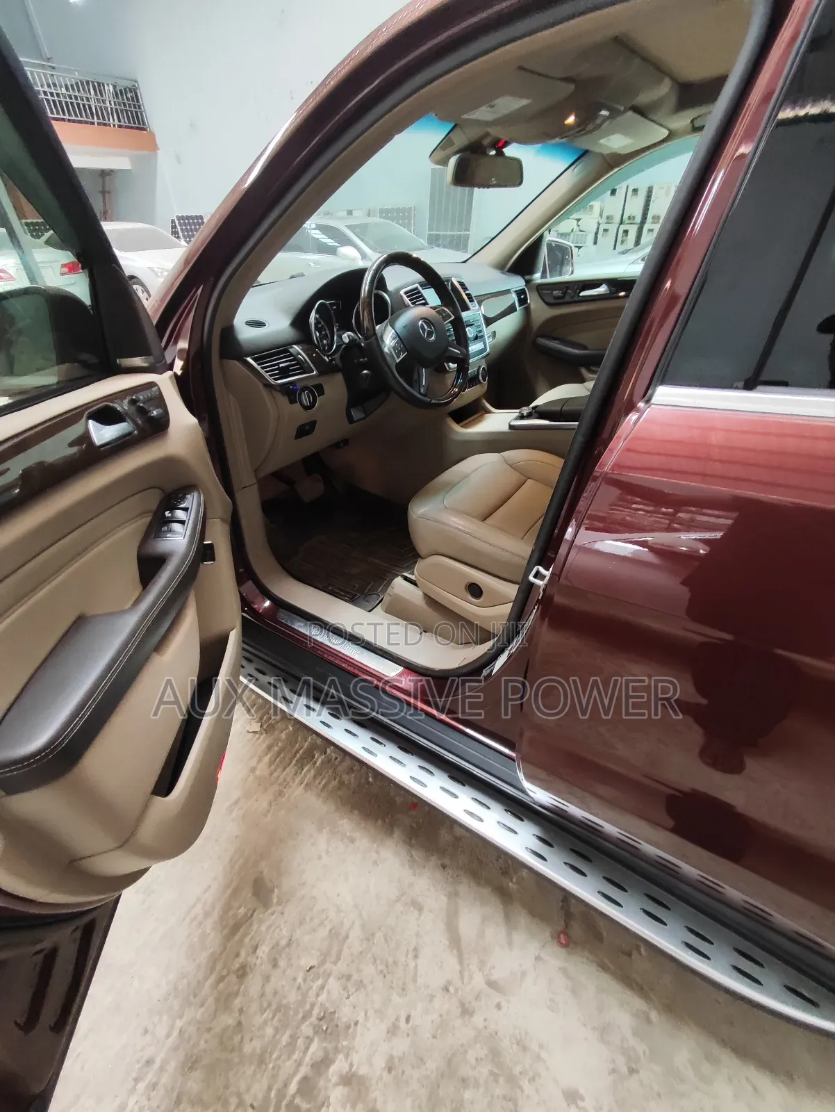 Mercedes-Benz M Class 2015 Red