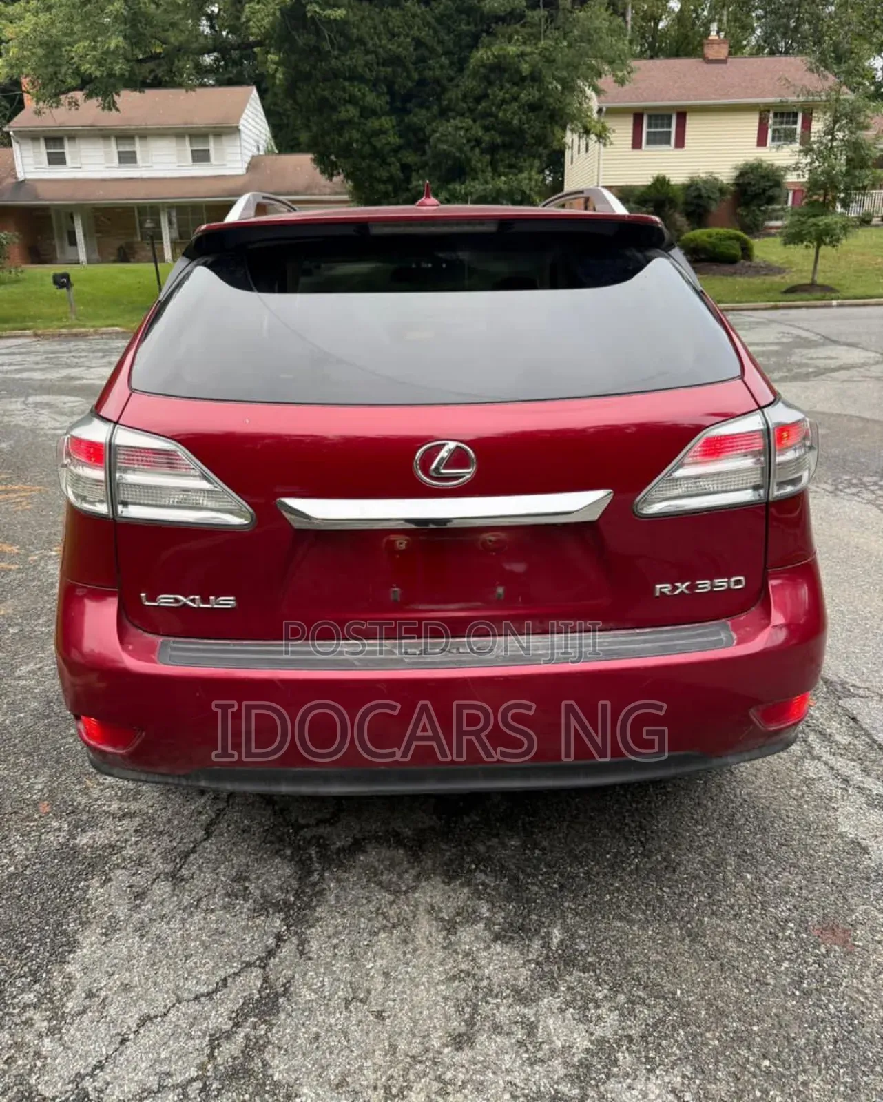 Lexus RX 350 2011 Red