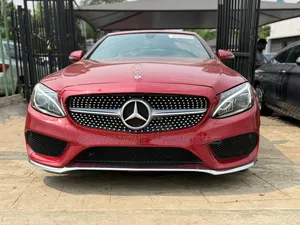 Mercedes-Benz C300 Base Coupe RWD (2.0L 4cyl 7A) 2017 Red