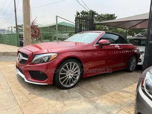 Mercedes-Benz C300 Base Coupe RWD (2.0L 4cyl 7A) 2017 Red