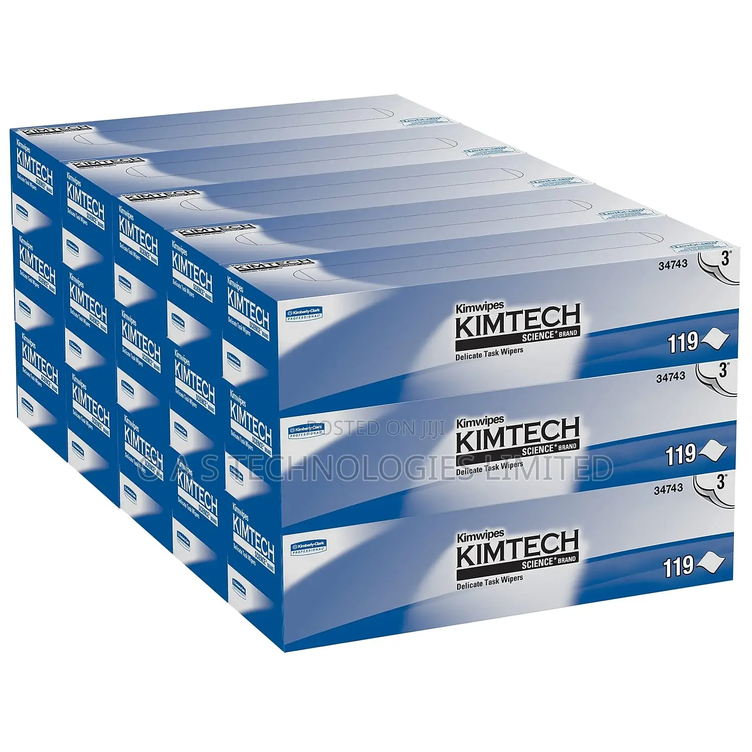 Kimtech 34743 Kimwipes Delicate Task Wipers