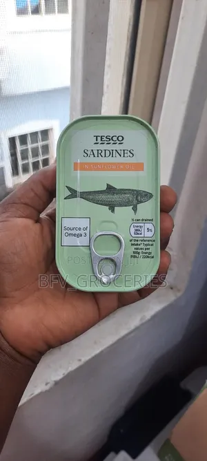 Tesco Sardine in Sunflower Oil, Nixe in Sunflower Oil