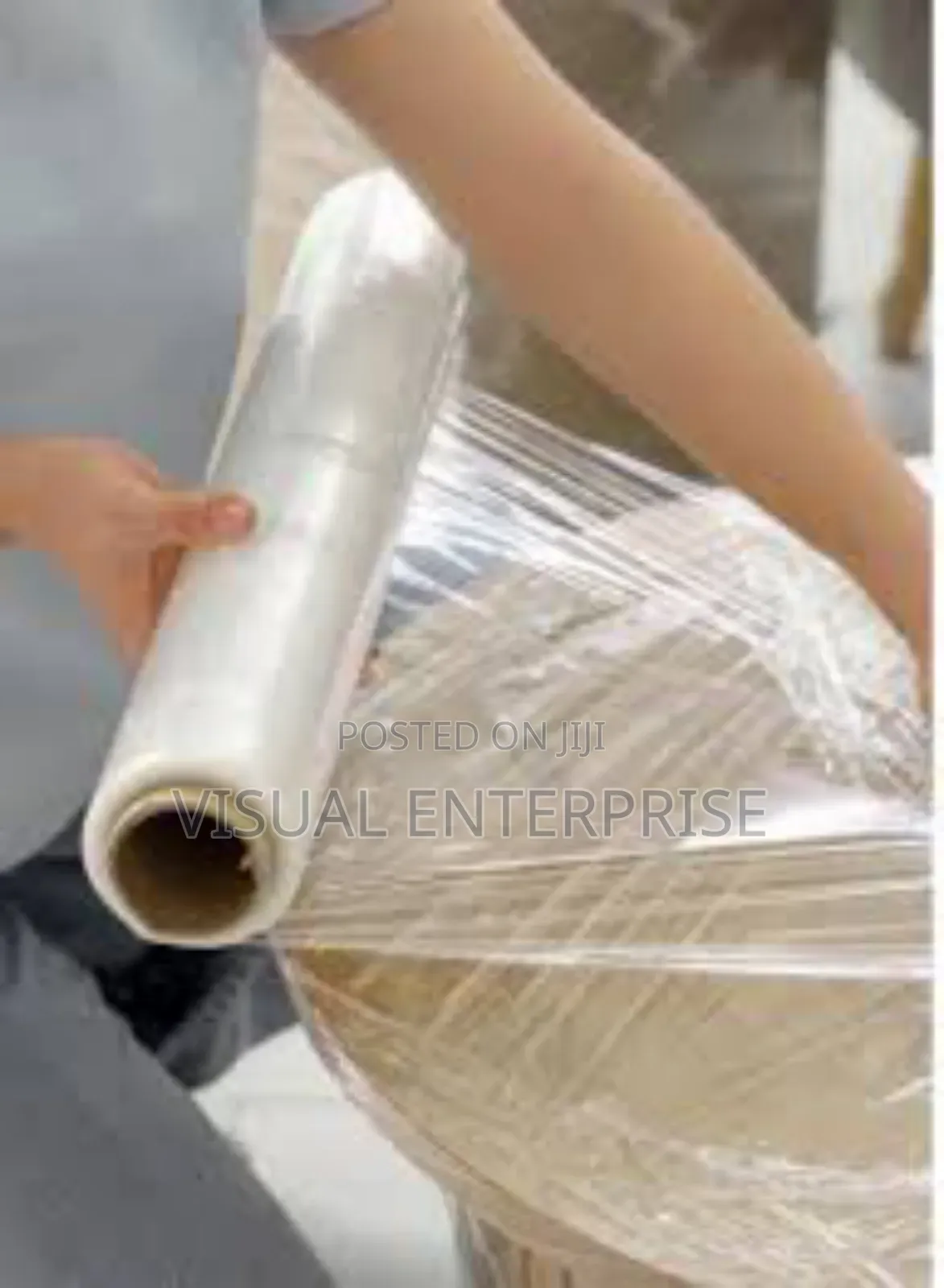Plastic Shrink Wrap for Wrapping Products Before Delivery