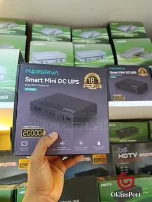 Smart Dc Mini Ups – Backup Power For Routers, Onts Cctv (Power Bank)