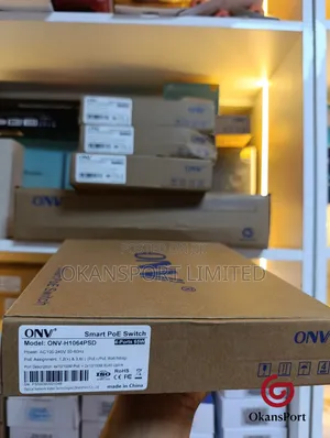 Onv Poe Switch 4 Port / 8 Port Gigabit Network Switch - Cctv, Rack