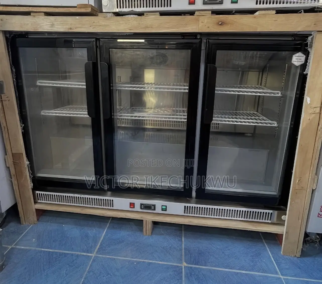 3 Door Under Bar Drink Chiller
