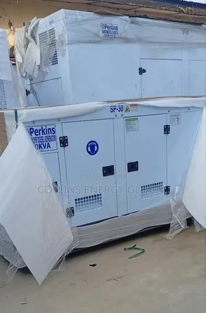 30kva Brand New Uk Perkins Soundproof Copper Coil Generator