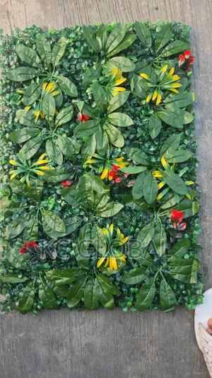 Artificial Flower Wall Mat