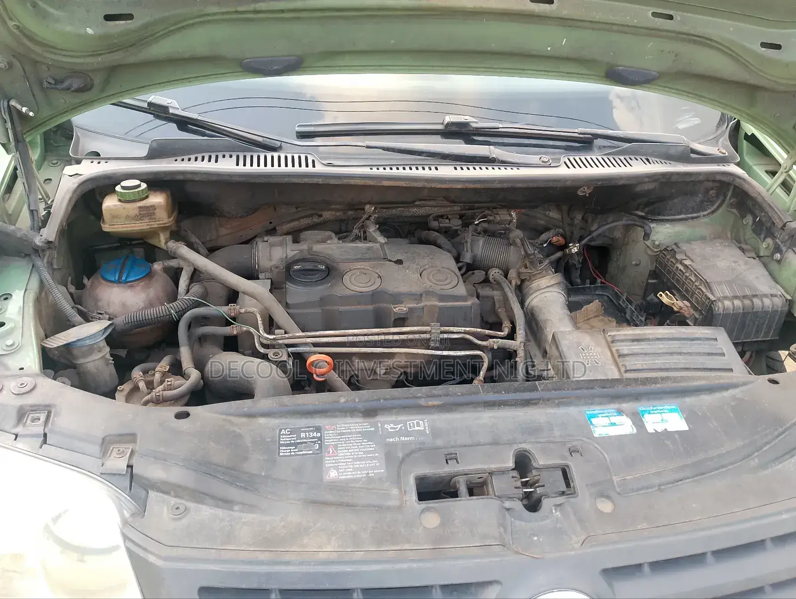 Volkswagen Caddy 1.9 D 2004 Green