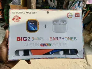 Hiwatch Ultra I20 Ultra 3 Max Suit
 10 In
1set
 Smart Watch