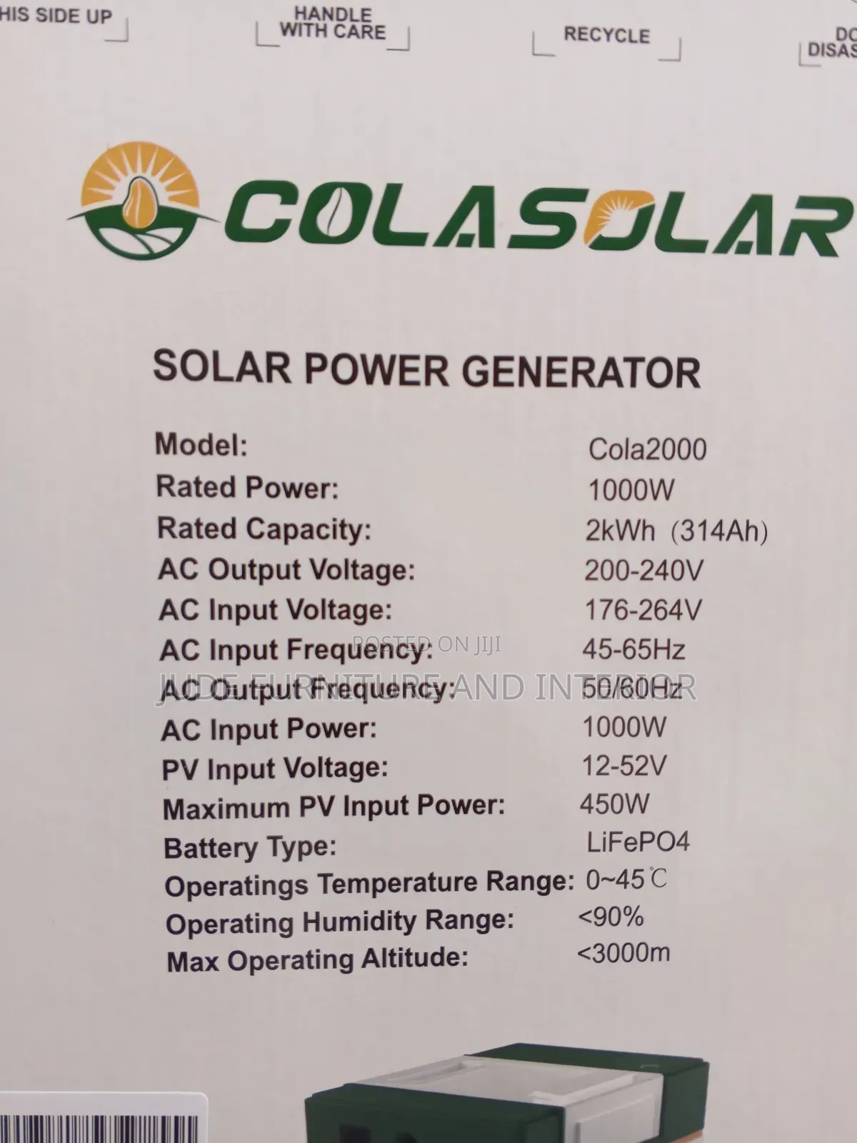 2kw Solar Generator