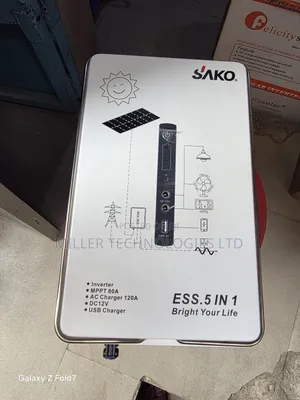 Sako Alpha Ess-500w Solar Generator