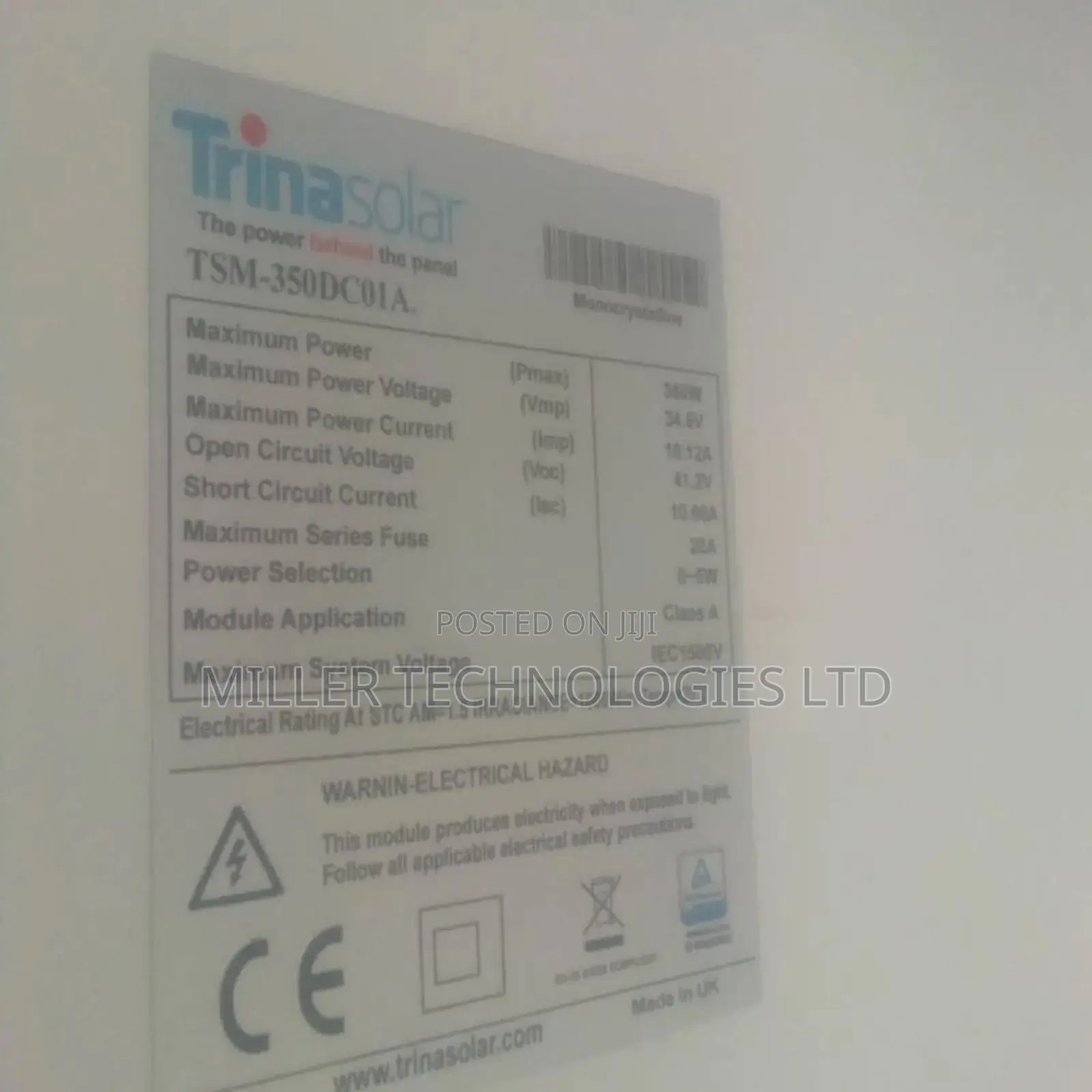 Trina Solar Panel 350w