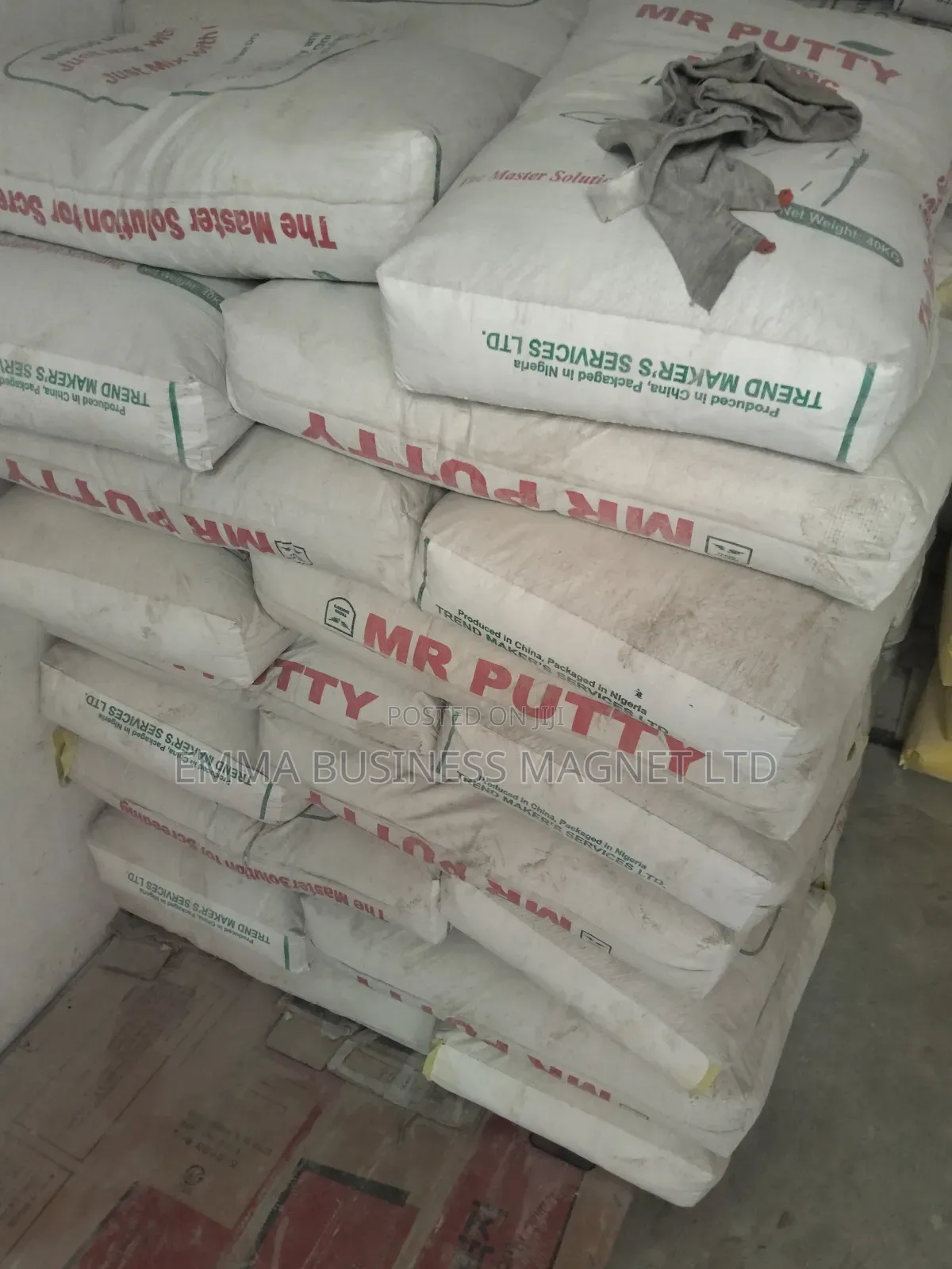 High Quality Mr Putty Cement for Screening 
