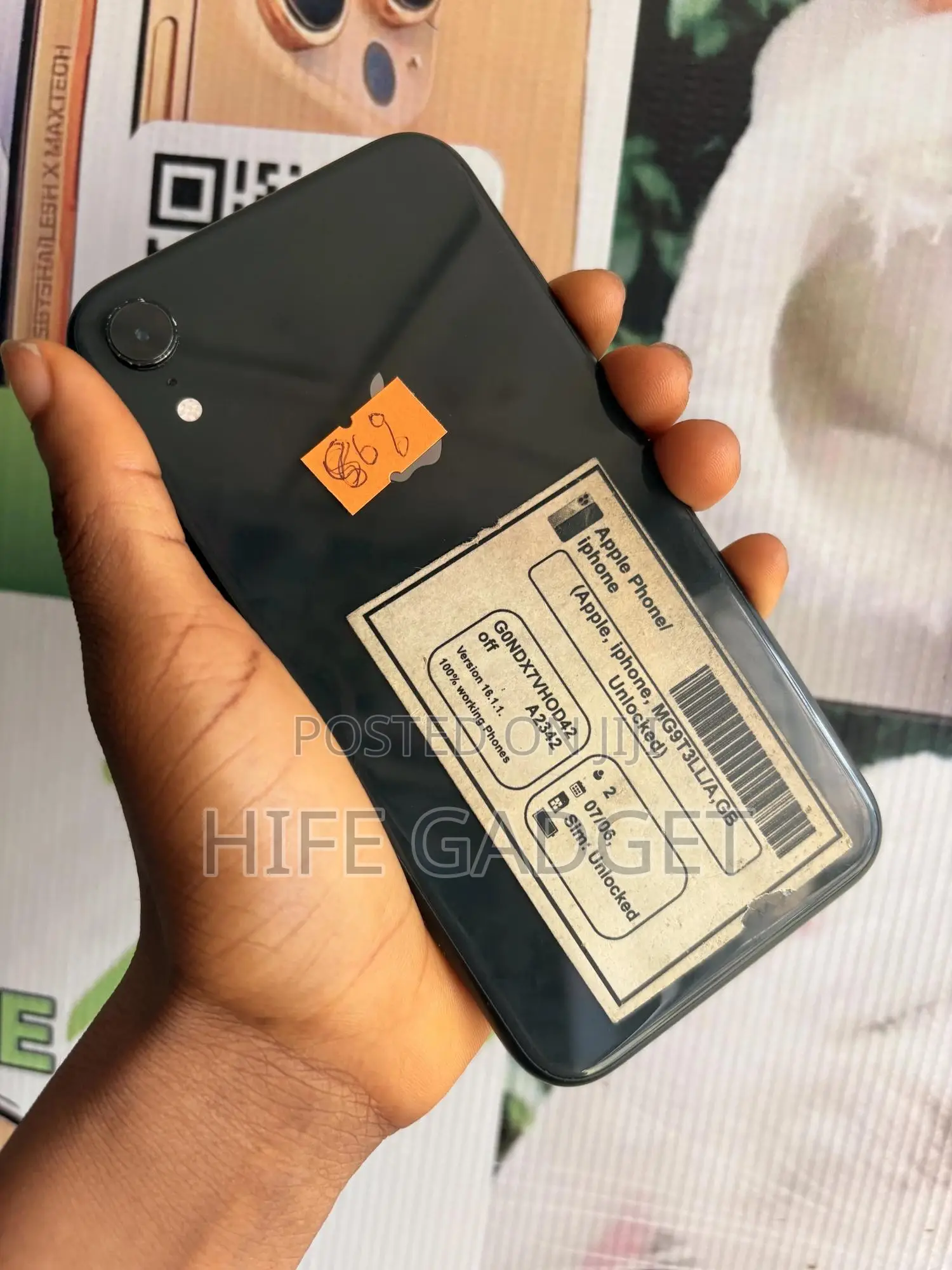 Iphone Xr Rice Apple iPhone XR 64 GB Black for sale - Hife Gadget Price: ₦ 190,000 on ...