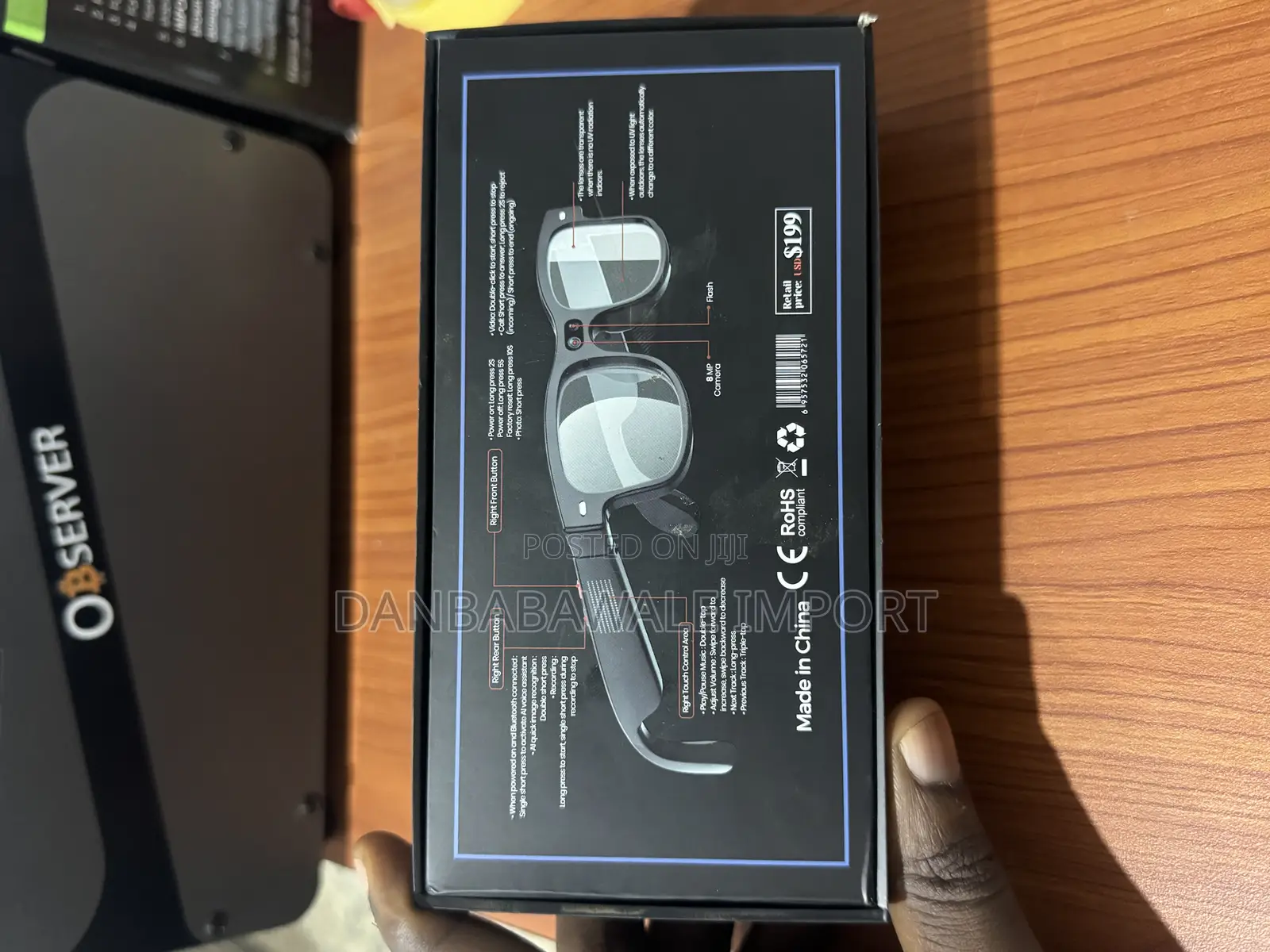 Next-Gen Ai Smart Camera Glasses With Built-in Camera