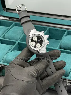 Black Nike Triax Stainless Watch