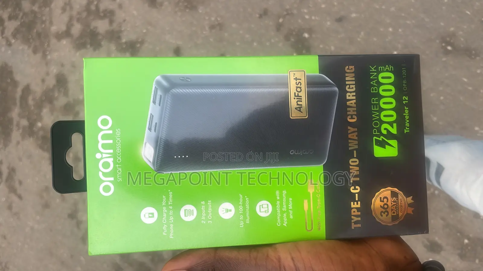 Oraimo 20000mah Powerbank