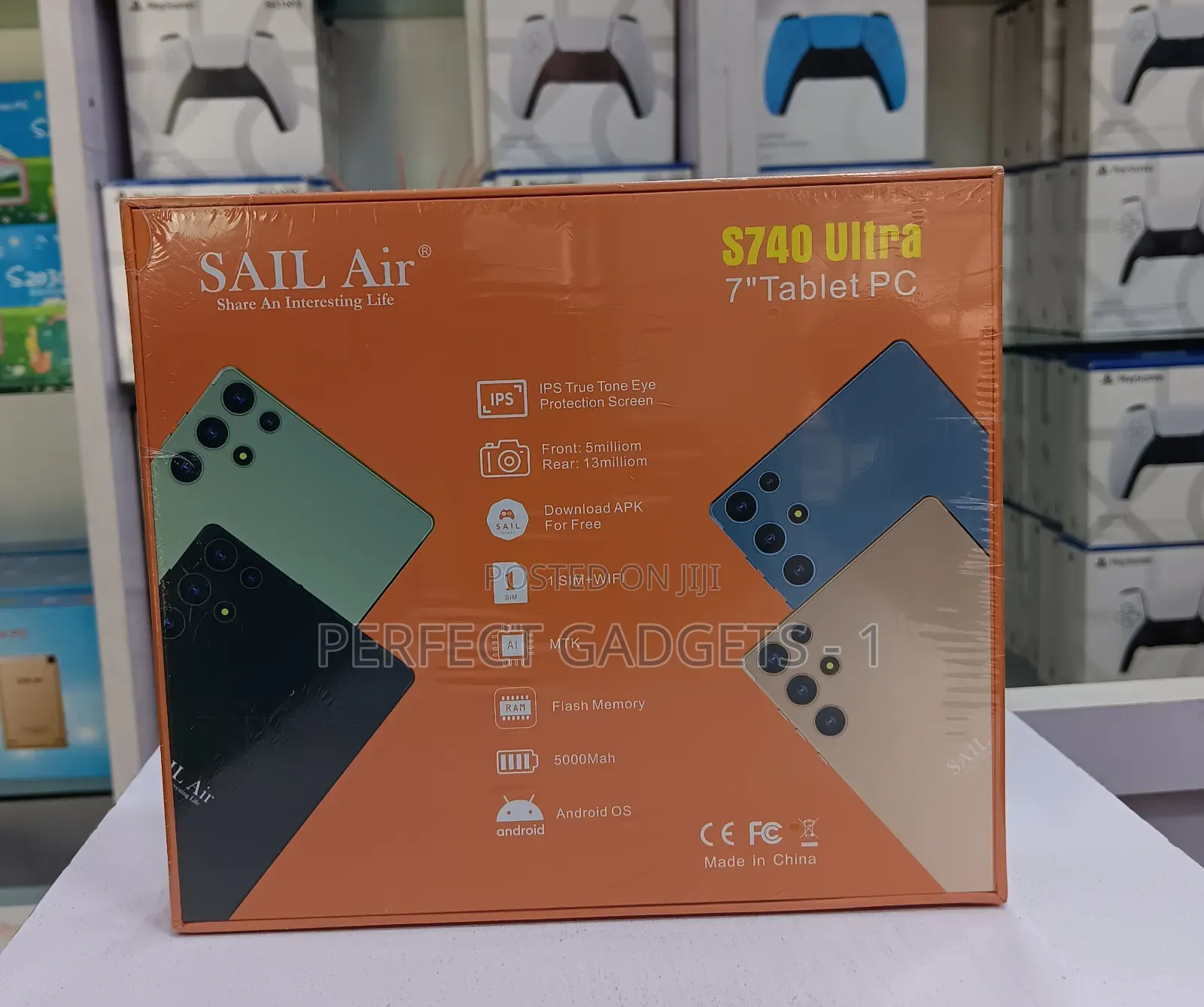 New Sail Air 7300 256 GB Pink