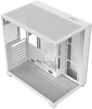 Acegeek R425 Pro White Atx Gaming Case With Type-C Usb Dual Tempered