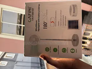 Cafini F2681bt Portable Folding Solar Fan