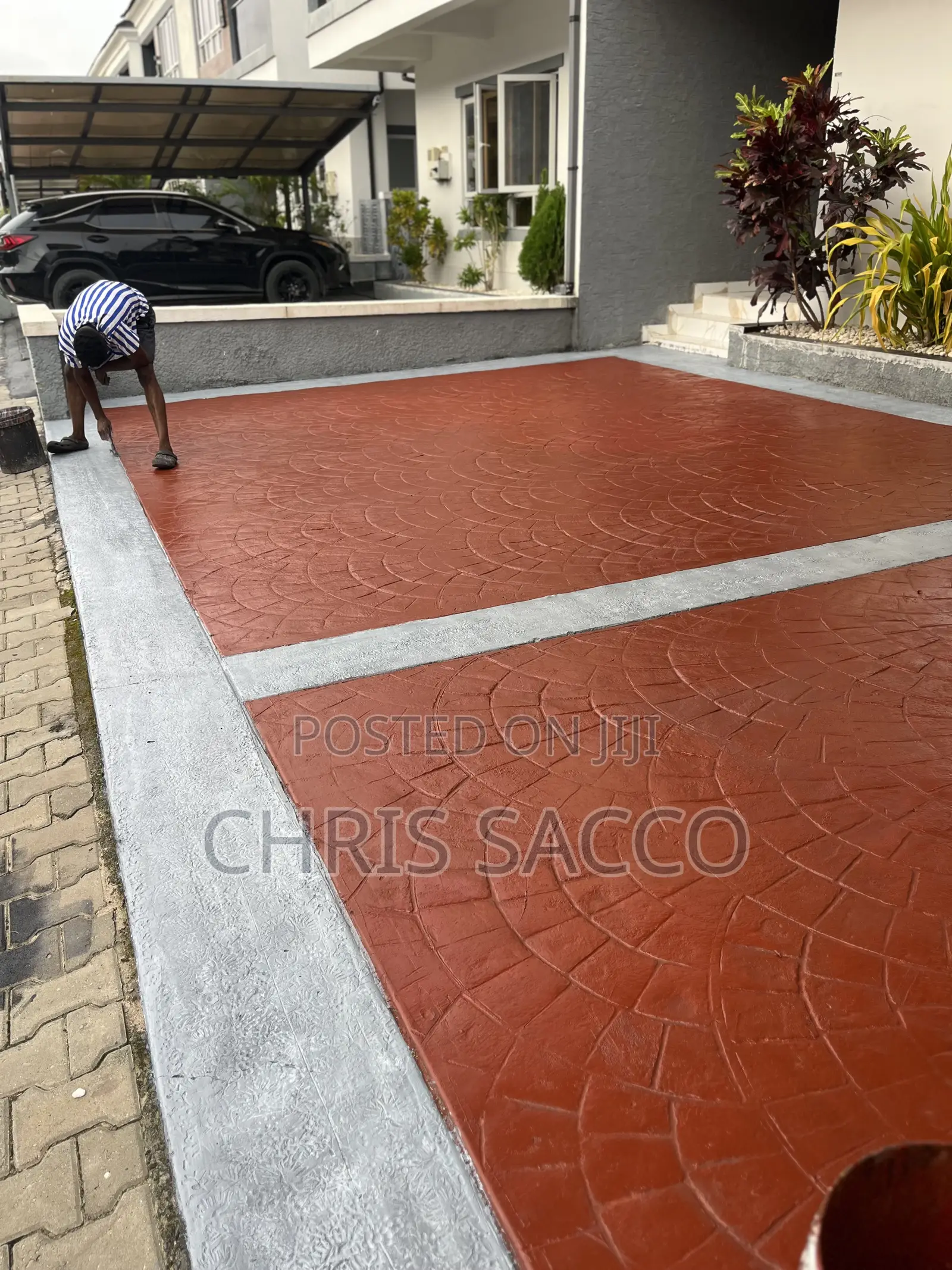 Concrete Stamp Floor B
