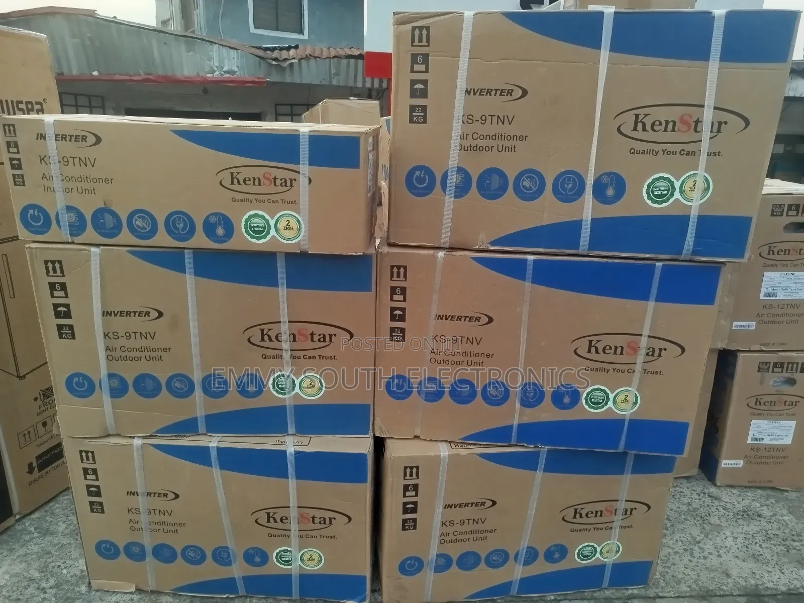 Kenstar Anti Bacterial Inverter Split Unit A/C 1hp