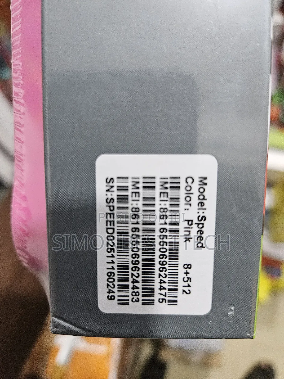 New Bebe Z8 512 GB Pink