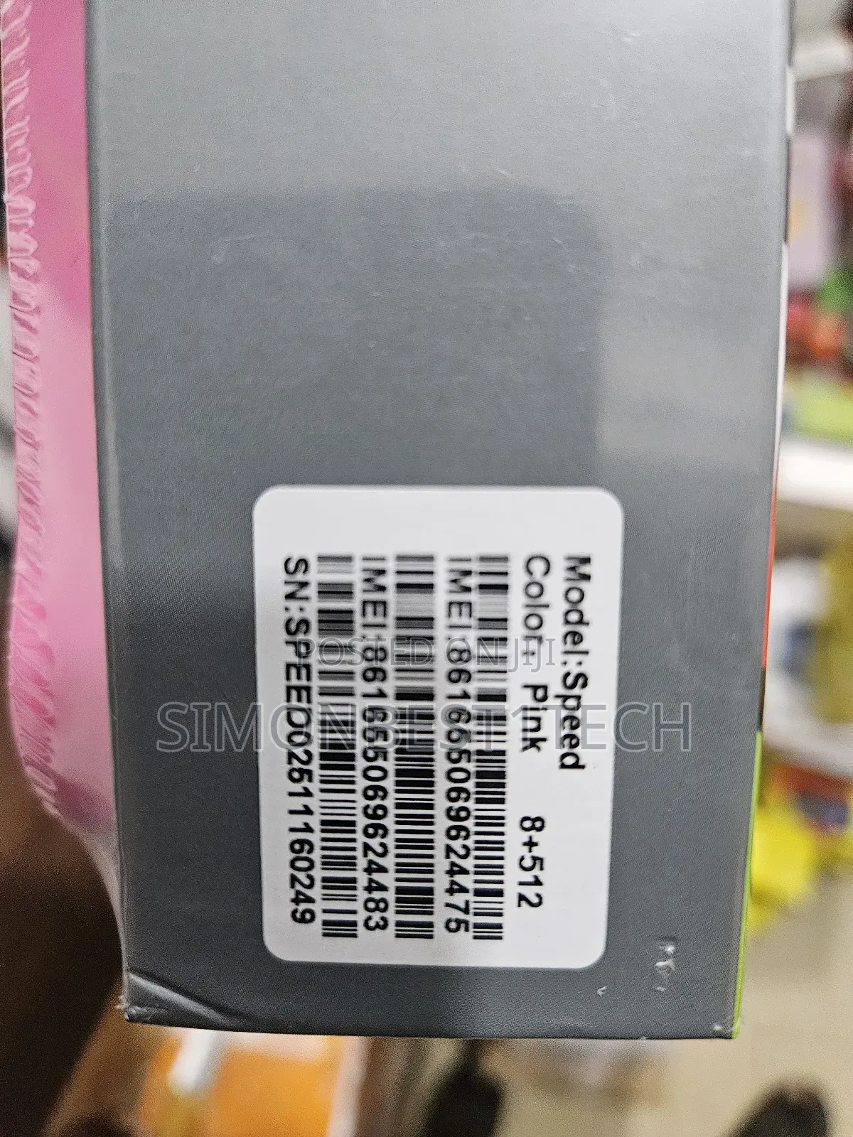 New Bebe Z8 512 GB Pink