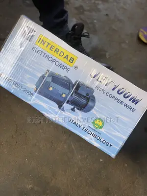 100% Pure Copper Interdab Water Pumping Machine Surface