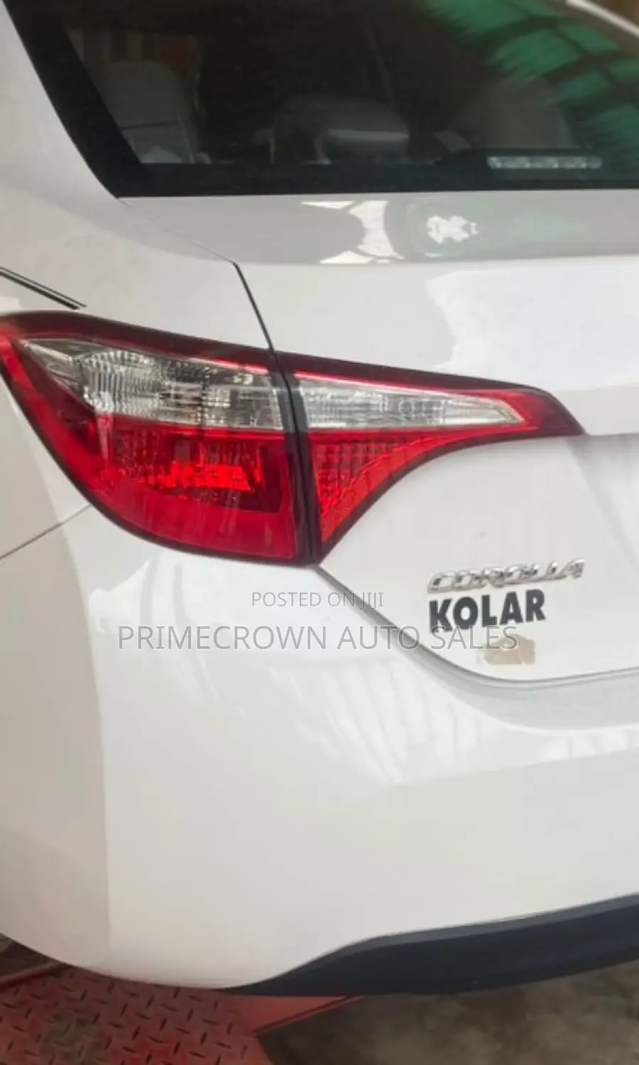 Toyota Corolla 2014 White