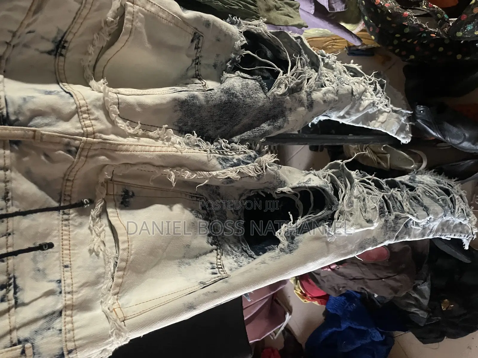 Denim Italian Trouser(Passion)