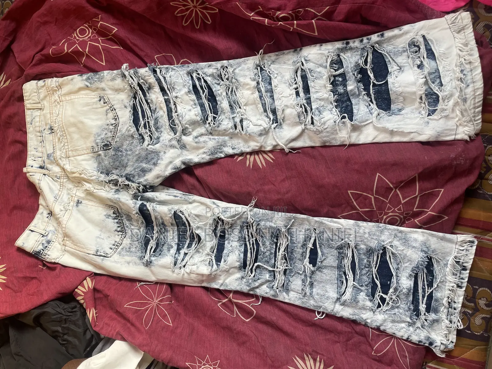 Denim Italian Trouser(Passion)