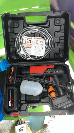 48v Cordless Portable Pressure Washer Kit – Lithium Batter