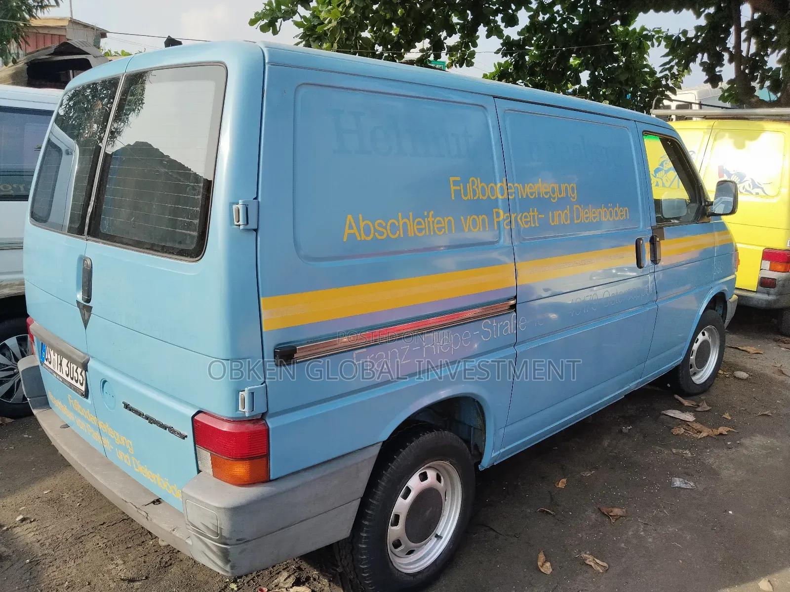 Volkswagen Transporter 2003 Blue