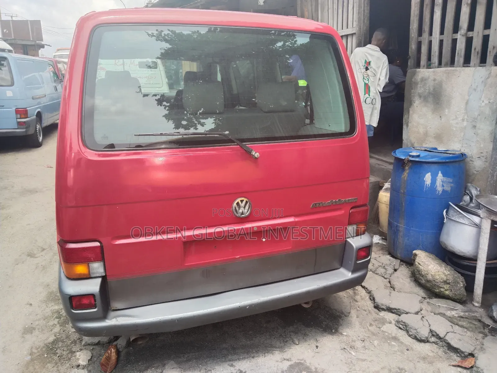 Volkswagen Transporter 2005 Red