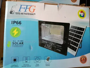 100 Watts Solar Flood Light