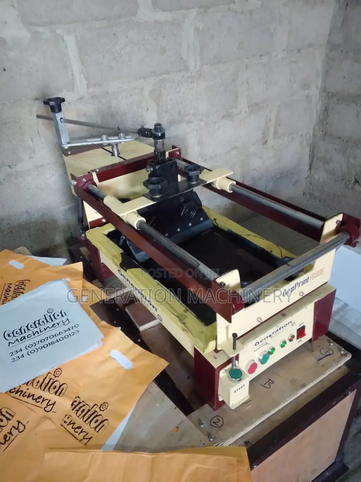 Semi Automatic Flat Screen Printing Machines