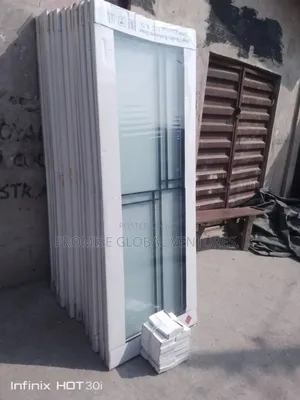 Full Glass Toilet Door